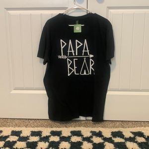 Mens Papa Bear tshirt